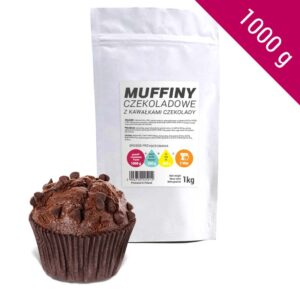 Mieszanka na Babeczki Czekoladowe z kawałkami czekolady 1kg  muffiny_babeczki_CZEKOLADOWE