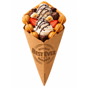 Rożki gofry bubble waffle | ECO z kraftem Rożki gofry www.ggofrex.com 4