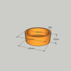 Placă de înlocuire Matriță rotundă 42mm pentru aparatul de făcut tartallete tart3-exp Placă de înlocuire Matriță rotundă 42mm pentru aparatul de făcut tartallete tart3-exp